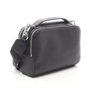 Loewe handbag crossbody camera bag black leather
